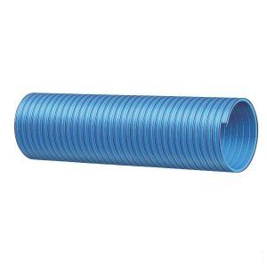PVC slang blauw/rood 6" 4 meter